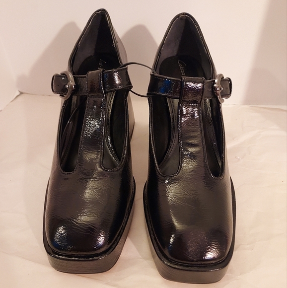 NWOT Circus NY by Sam Edelman "Kay" Black Mary Jane Platform Pumps in Size 9.5 M - Picture 2 of 11